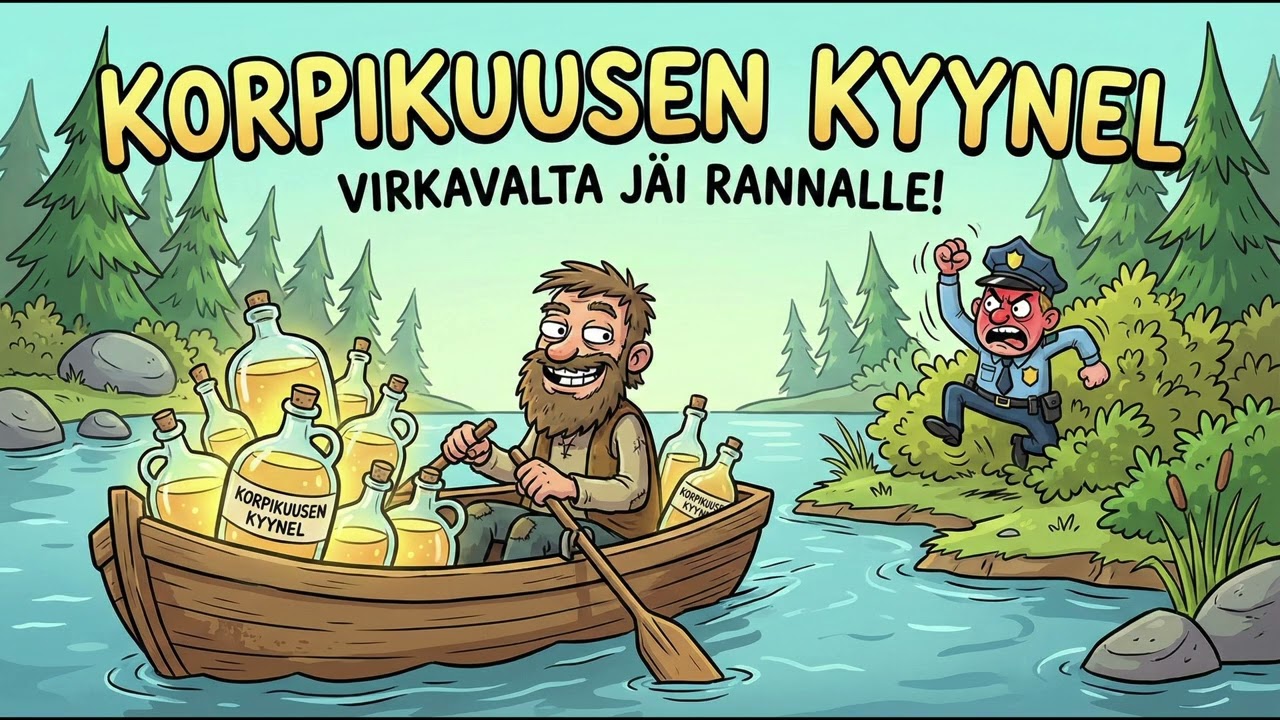 Korpikuusen kyynel – Räväkkä Folk-Punk / Suomirock Tykitys [Official Audio]