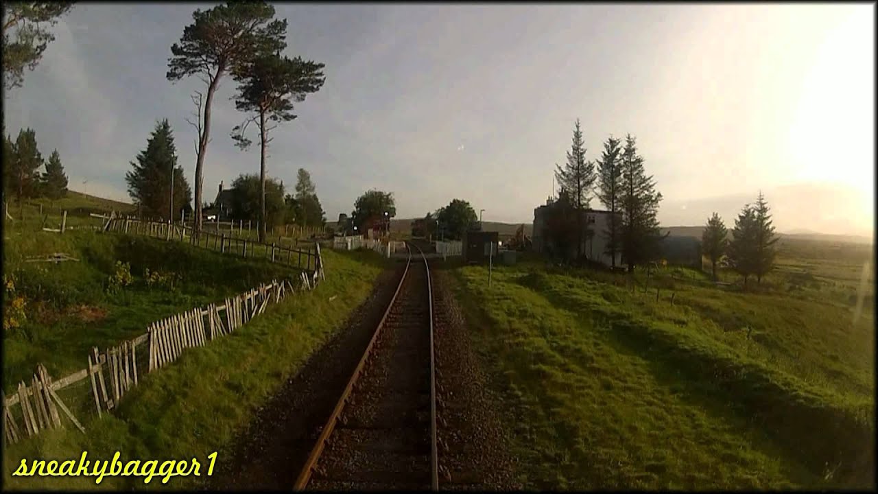 Georgemas to Helmsdale aboard 66104 (Real Time)