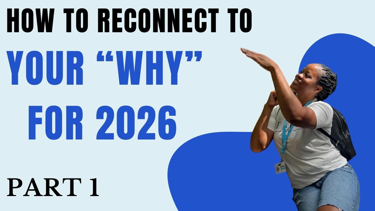 Part 1 - 🪫Recharge🔋 Resetting motivation for a powerful 2026🔁