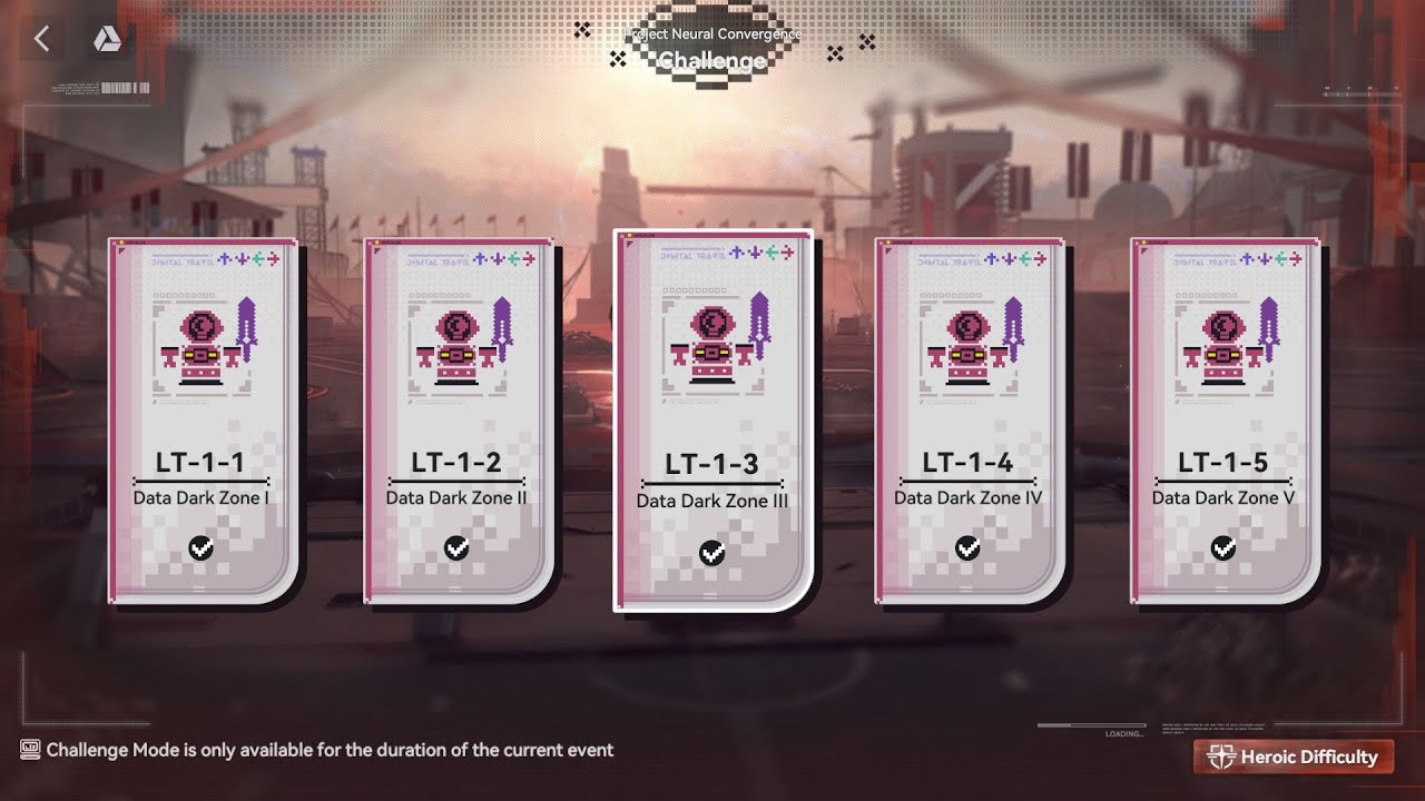 Girls' Frontline 2 - Project Neural Convergence Heroic Challenge Mode Playthrough