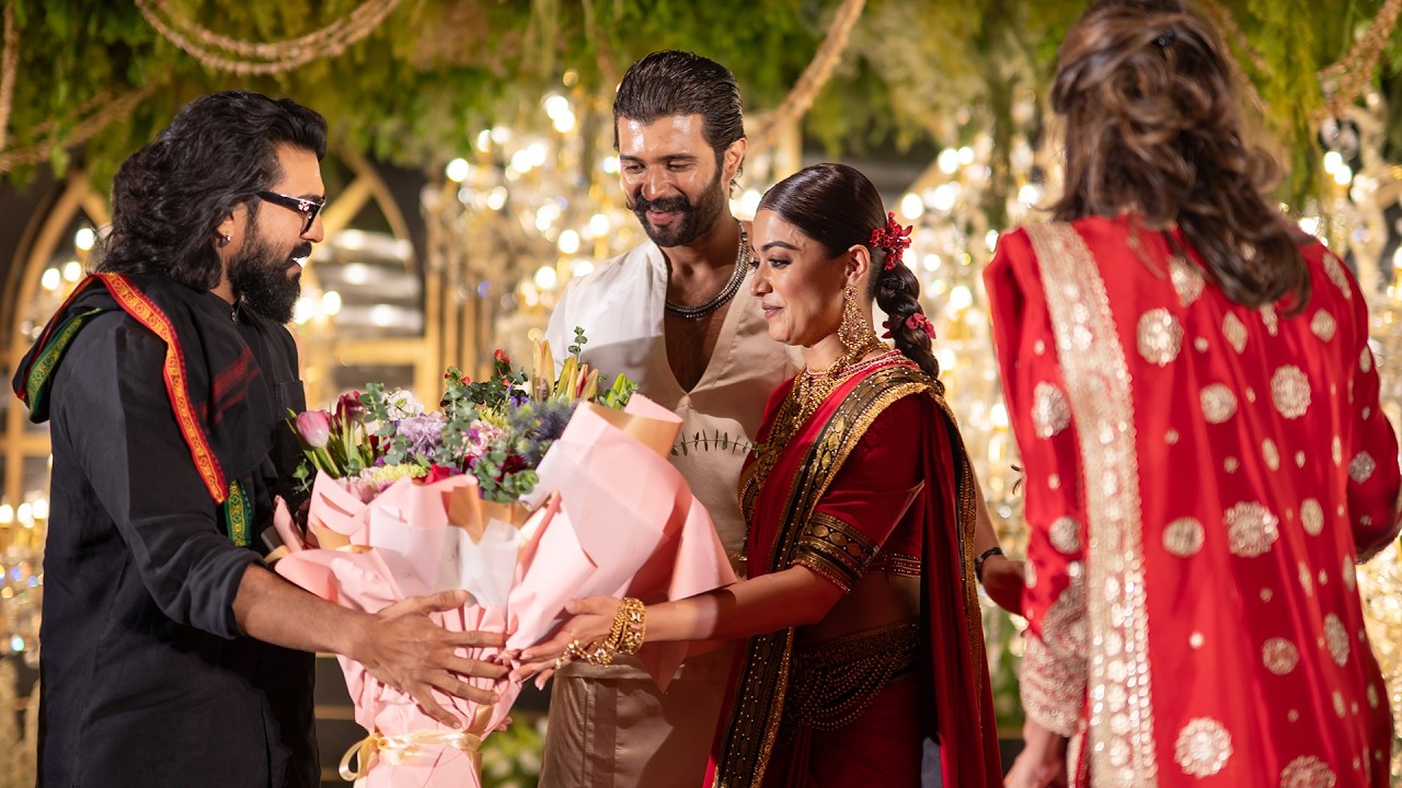 Ram Charan Congratulates to Vijay Deverakonda and Rashmika | #Virosh Reception | Upasana | 70MM