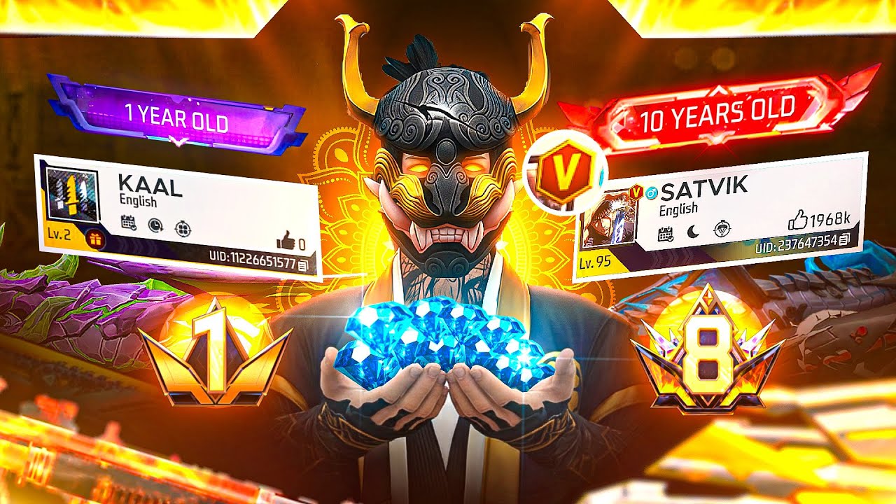 I Gifted My Secret Golden Account 😱 to My Subscriber with ₹10,00,000 Prime 8 ID &ndash; Garena Free Fire