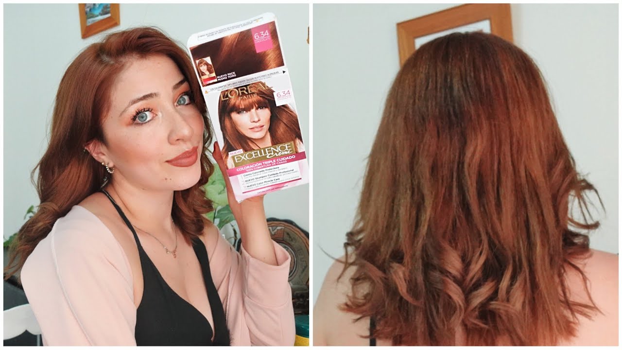 Me tiño el pelo  PRUEBO TINRURA DE LOREAL 🍫