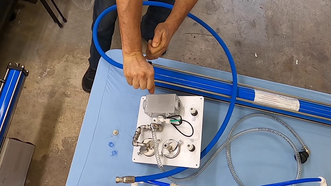 5. SeaWater Pro Watermakers - Remote control panel installation. visit us at www.SeaWaterPro.com