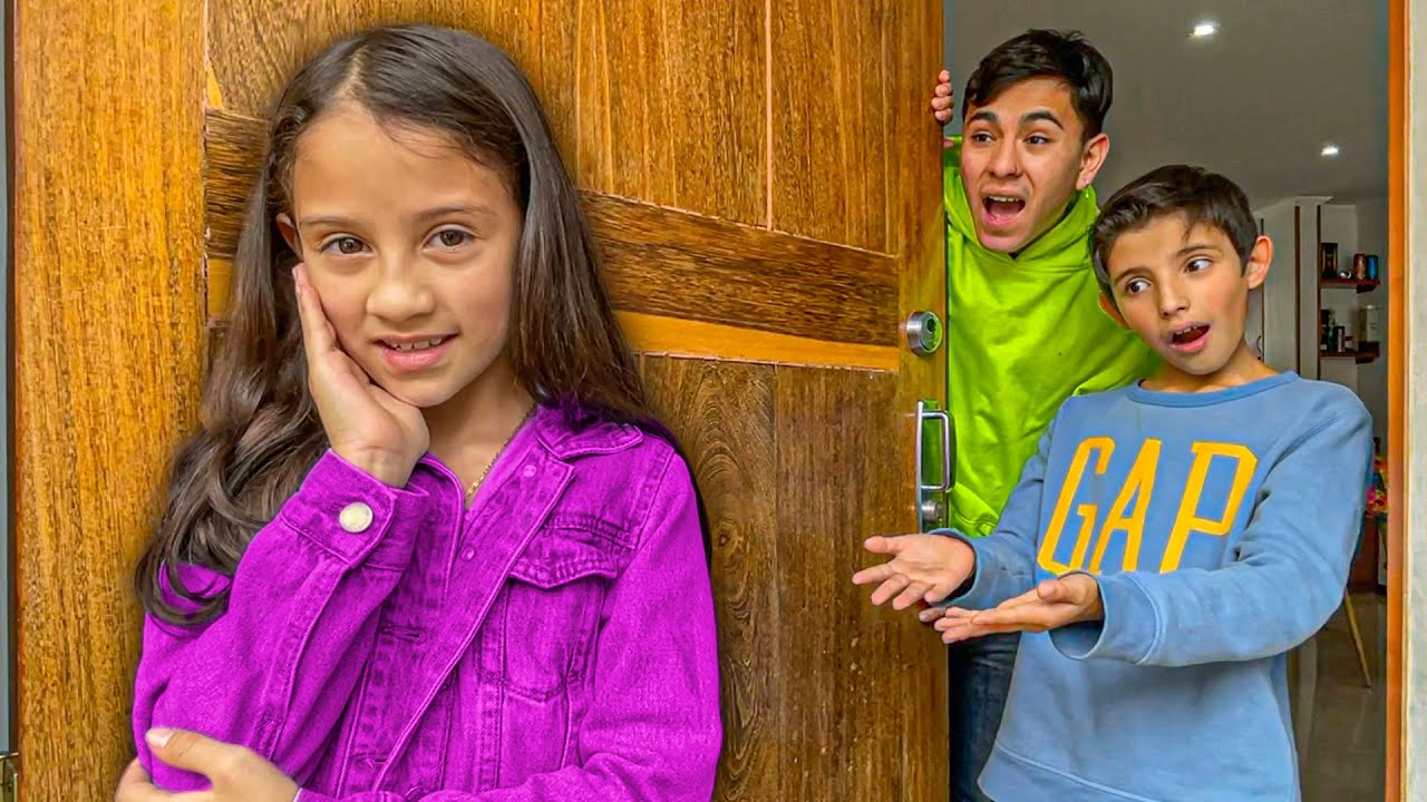 MI NUEVA VECINA DE 9 AÑOS INVADE MI CASA * ¡es hermosa!😍