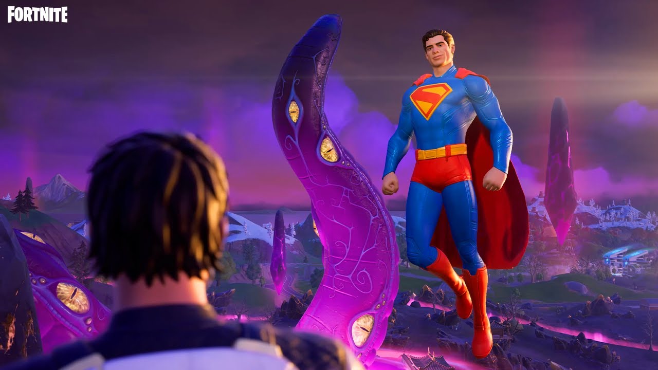 ÉVÉNEMENT KRAKEN VS SUPERMAN sur FORTNITE !! (Saison 4 Chapitre 6)