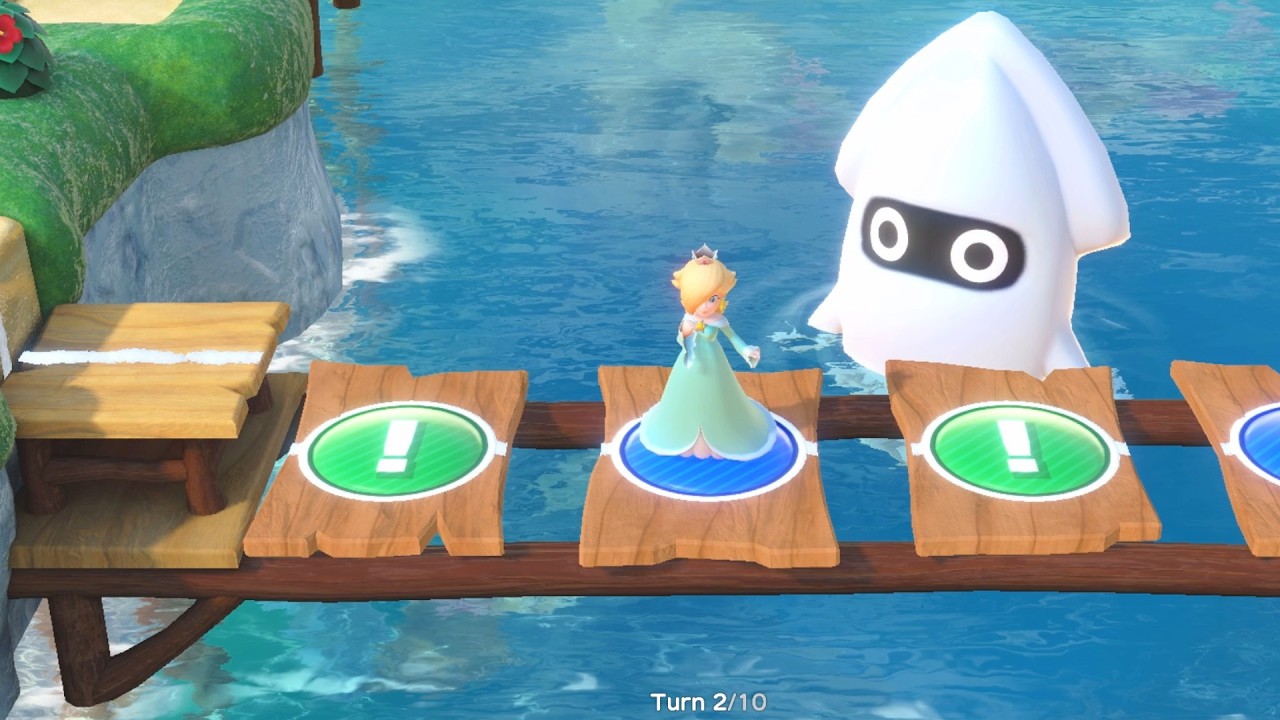 Super Mario Party — режим Mario Party [2 игрока: брат против сестры] *Мегафруктовый рай!*