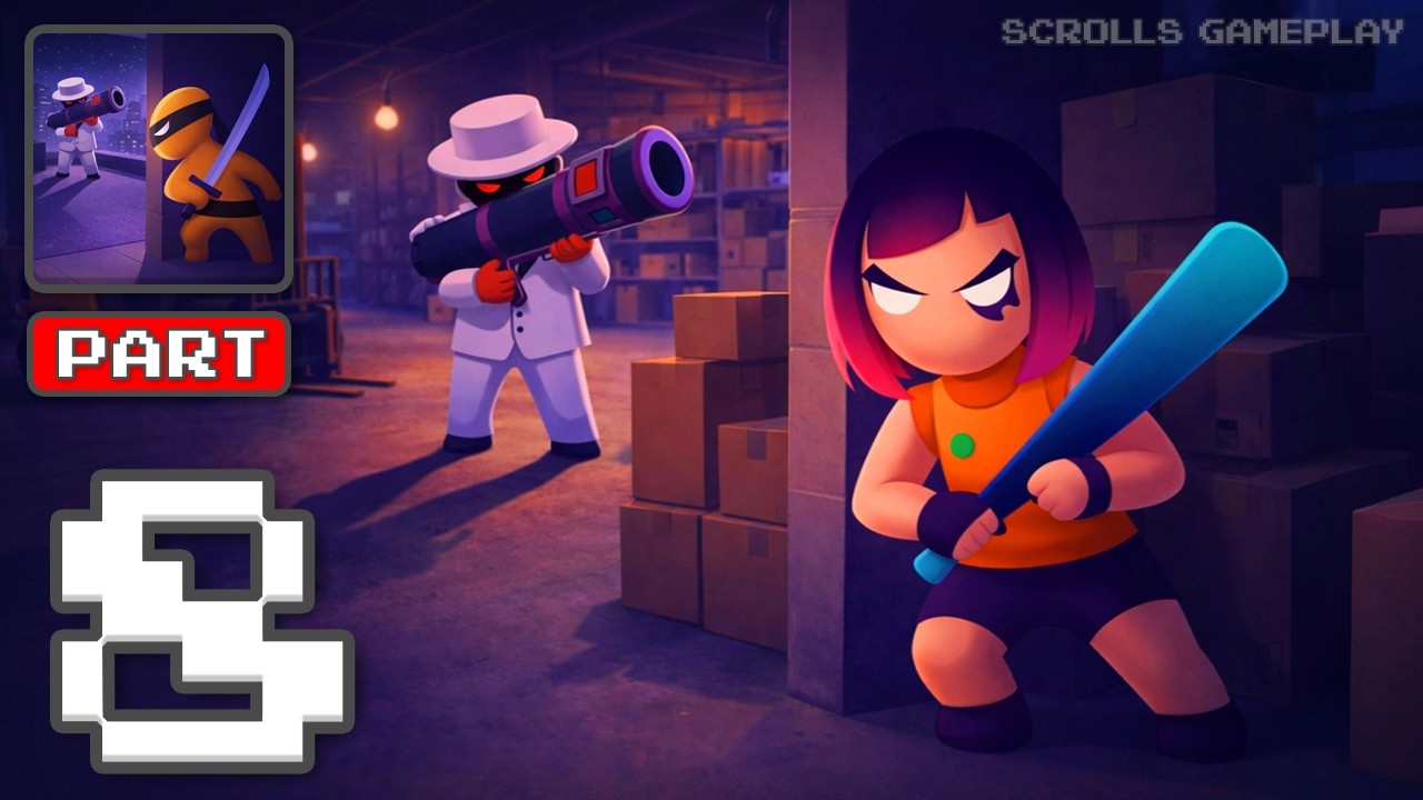 Stealth Master: Assassin Ninja - Gameplay Walkthrough Part 8 - Silent Blade Supreme (iOS, Android)