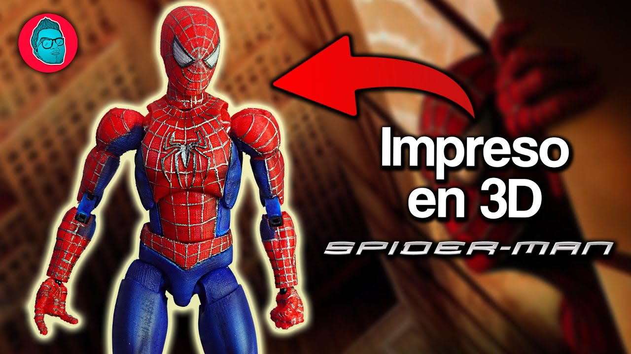 Así quedó el INCREÍBLE Spider-Man impreso en 3D