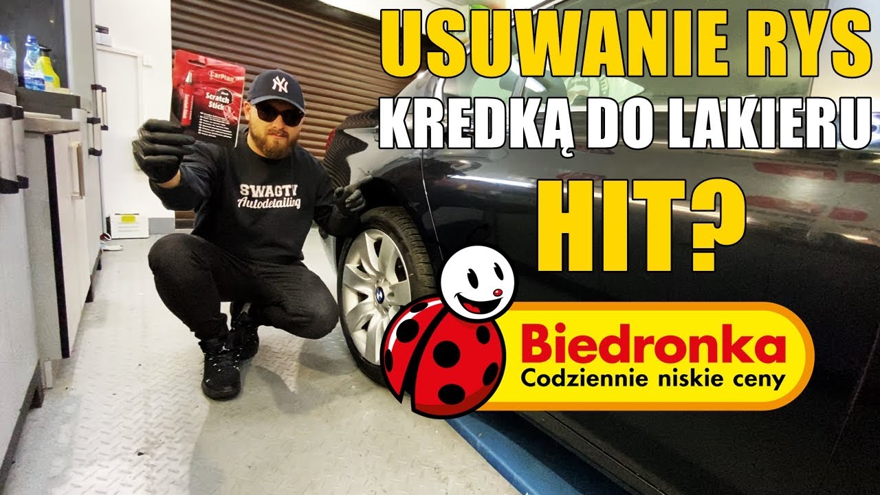 *porysowany lakier * KREDKA DO USUWANIA RYS ✖  Car Plan  │ TEST Swag Detailing