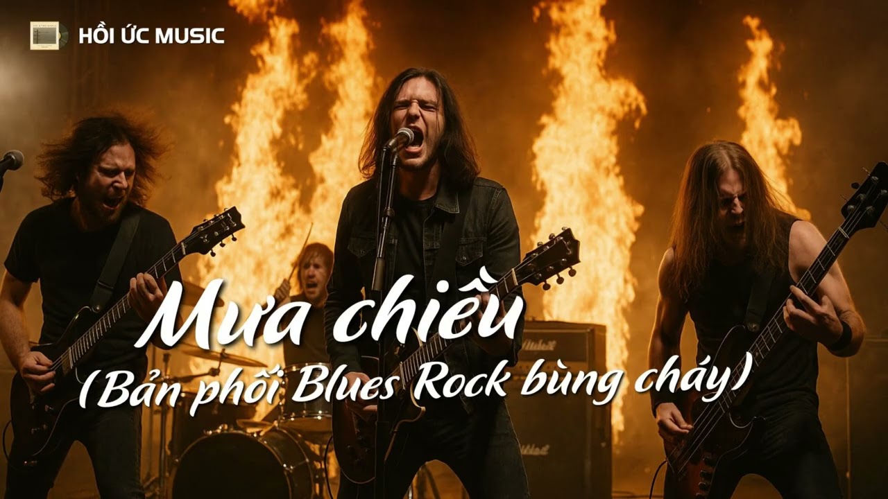 Mưa Chiều - Bản phối mới Blues Rock Ballad bùng cháy | #hoiucmusic