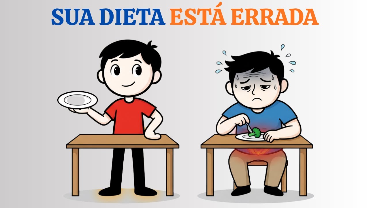 Por que comer menos não reduz a gordura abdominal, mas o jejum sim? (A ciência explica)