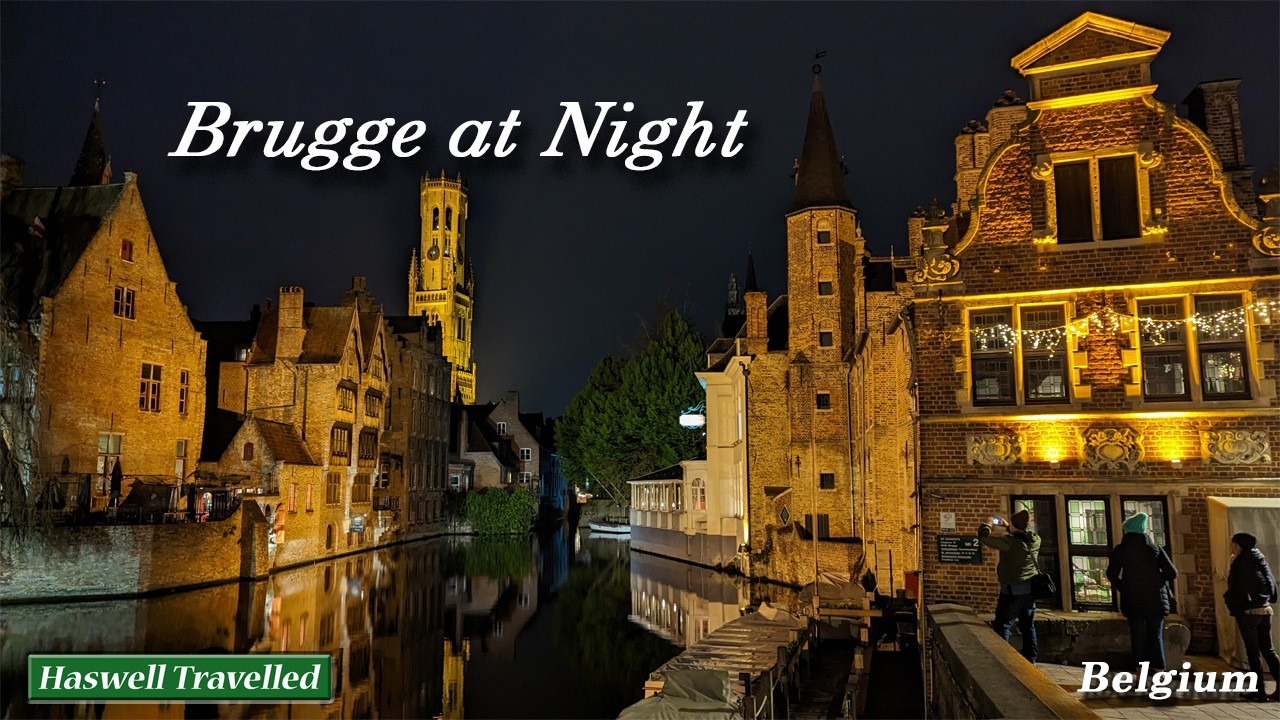 Bruges at Night — Quiet Medieval Streets & Canals | An Immersive Journey