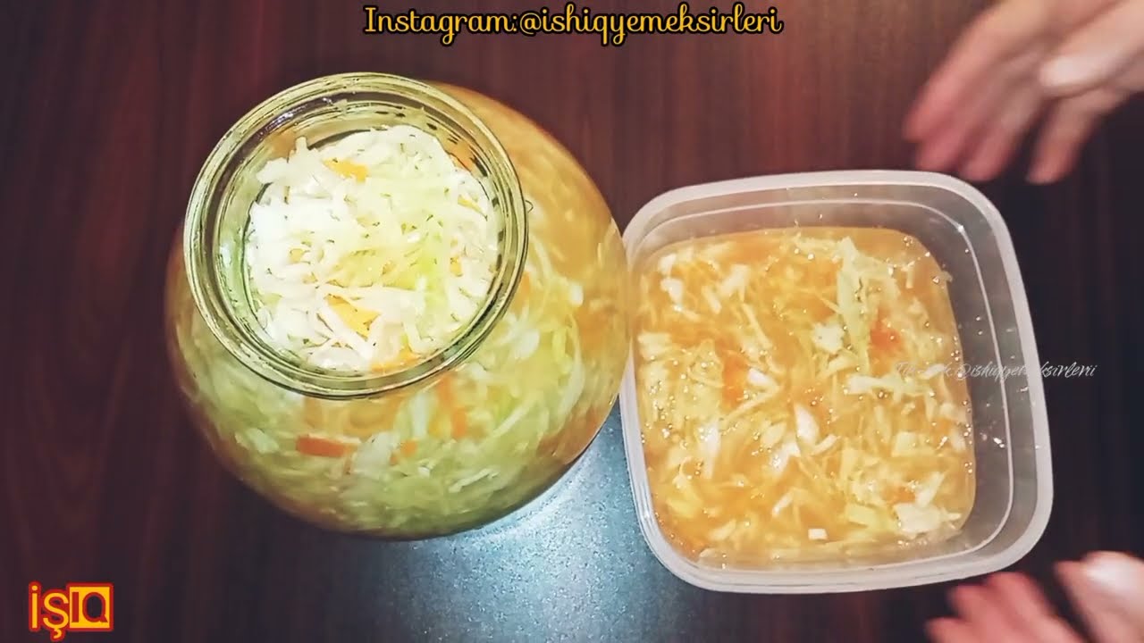 4 GÜNƏ HAZIR OLAN ÇOX DADLI VƏ FAYDALI MALAKAN ÜSULU KƏLƏM  TURŞUSUNUN HAZIRLANMASI ✅ #pickle