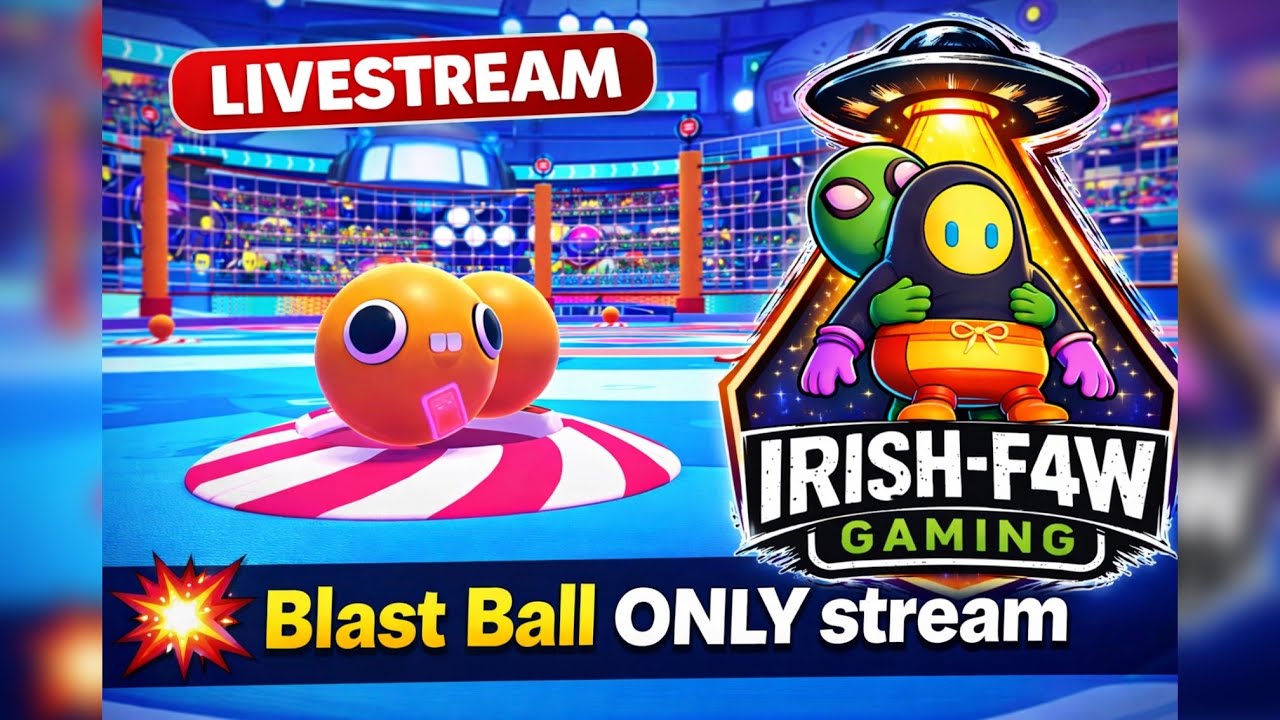Fall guys live stream  - Irish-F4W Gaming