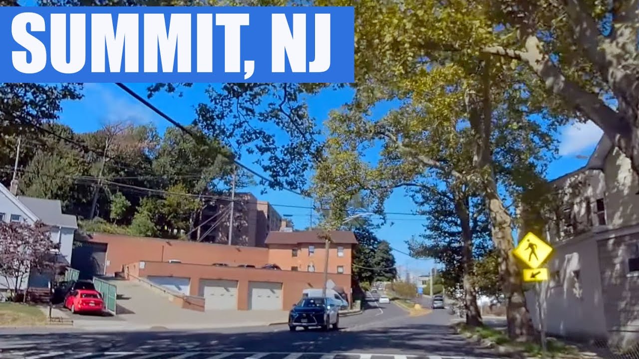 Summit, New Jersey drive around (early fall 2022)