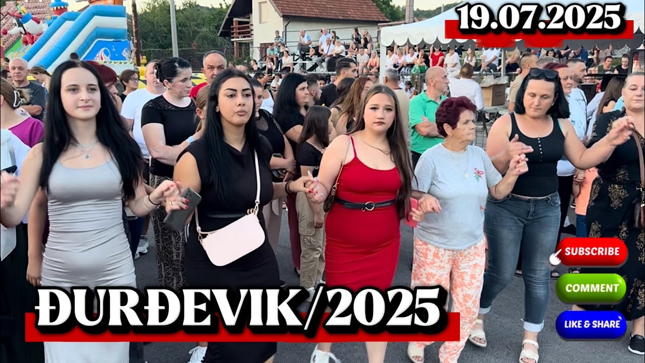 Hiljadama ljudi zaigralo kolo u Đurđeviku na vašaru 1.dan 19.07.2025