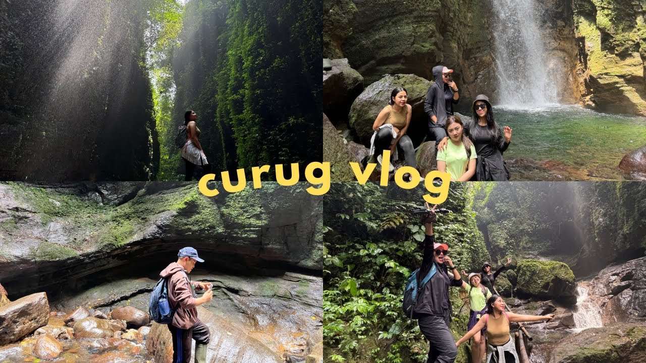 exploring curug walet, so funnn!!!🦥🏞️