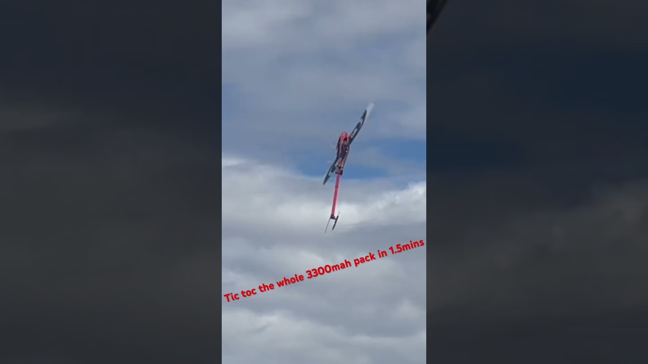 Tic toc until the packs dead! 3300mah pack in 1.5 minutes. lol. 😂 #tictocintogreatness