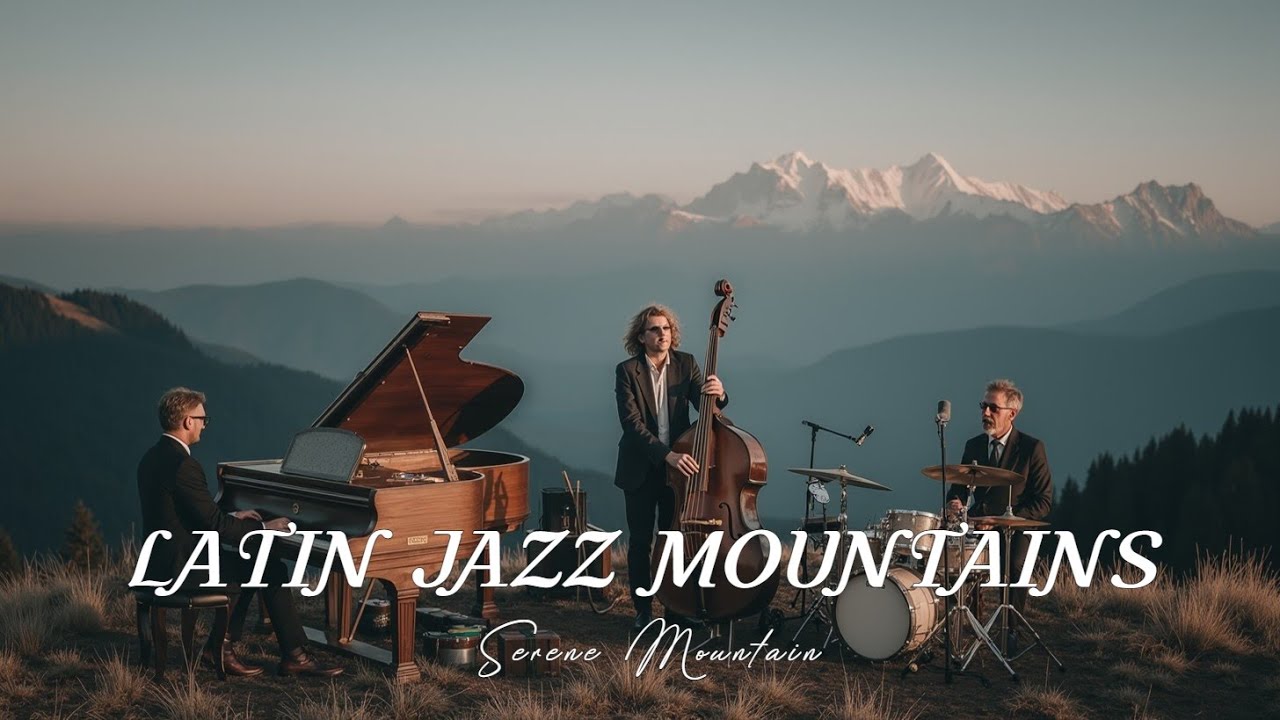 Relaxing Latin Chill Vibes Soothing Latin Jazz Cello Music Serene Mountain Scenery