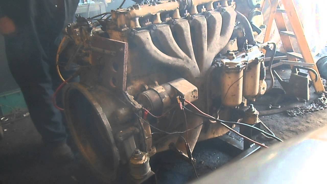 FODEN FD6 2 stroke diesel engine.