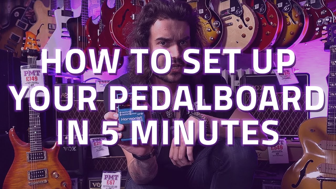 How To Set Up Your Pedalboard in 5 Minutes - Beginners Guide To Guitar Pedals