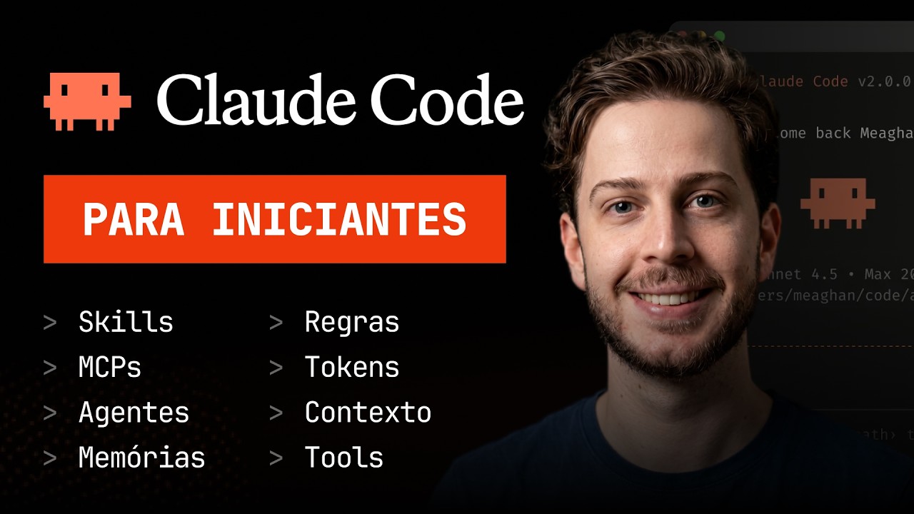 Claude Code: Curso Completo para Iniciantes (DO ZERO ao primeiro agente)