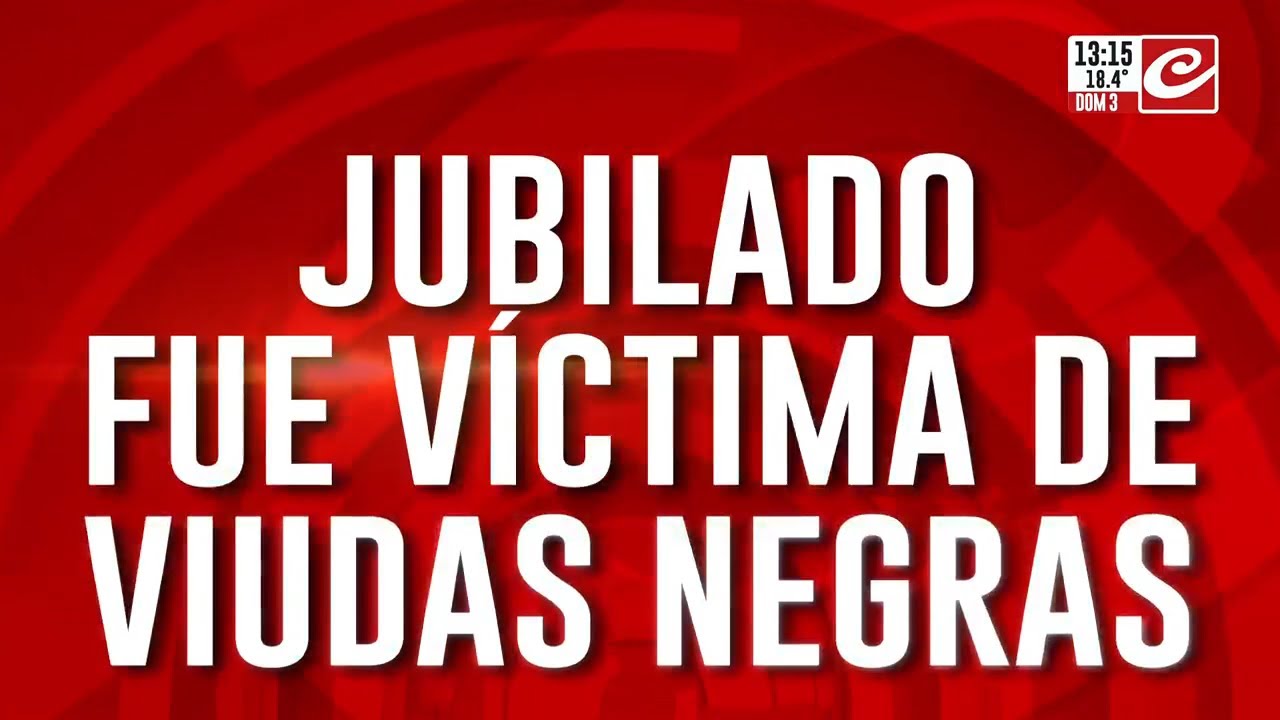 Jubilado fue víctima de viudas negras: le robaron 100.000 dólares
