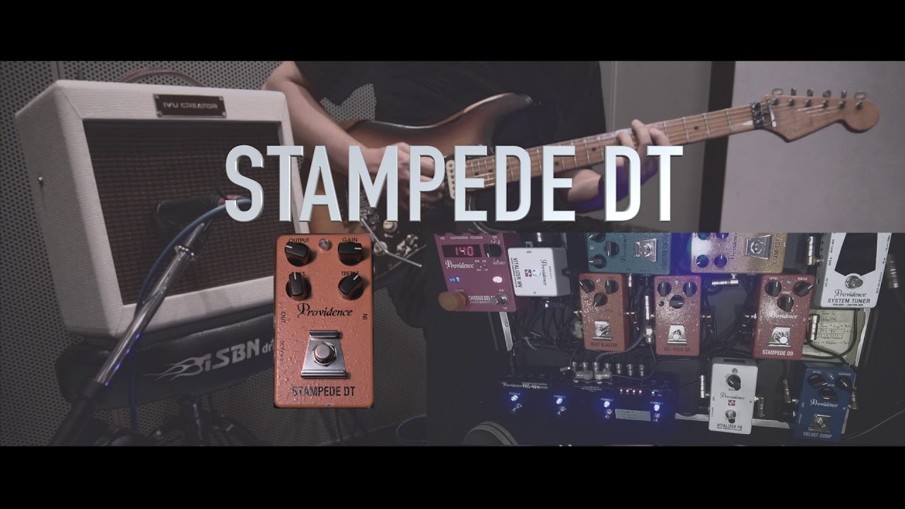 Providence drive pedals test by Jimmy Lin (No talking)