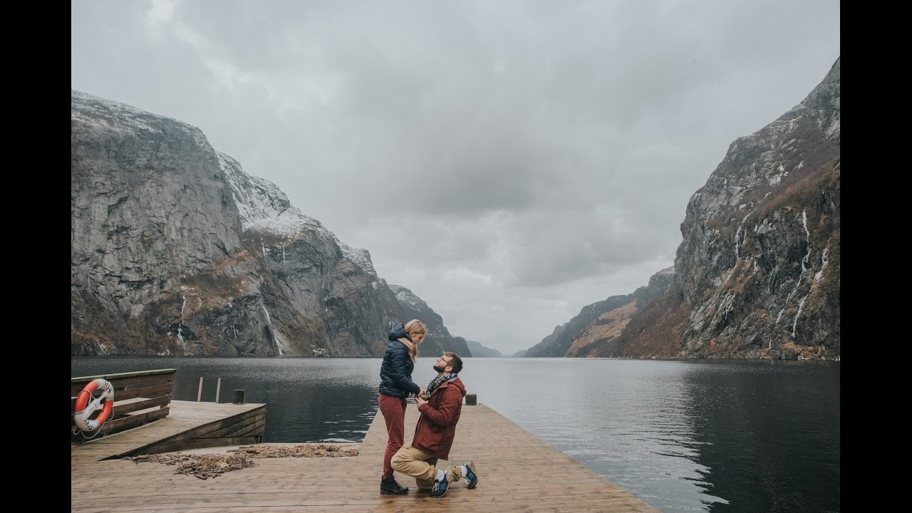 Marriage proposal in Norway