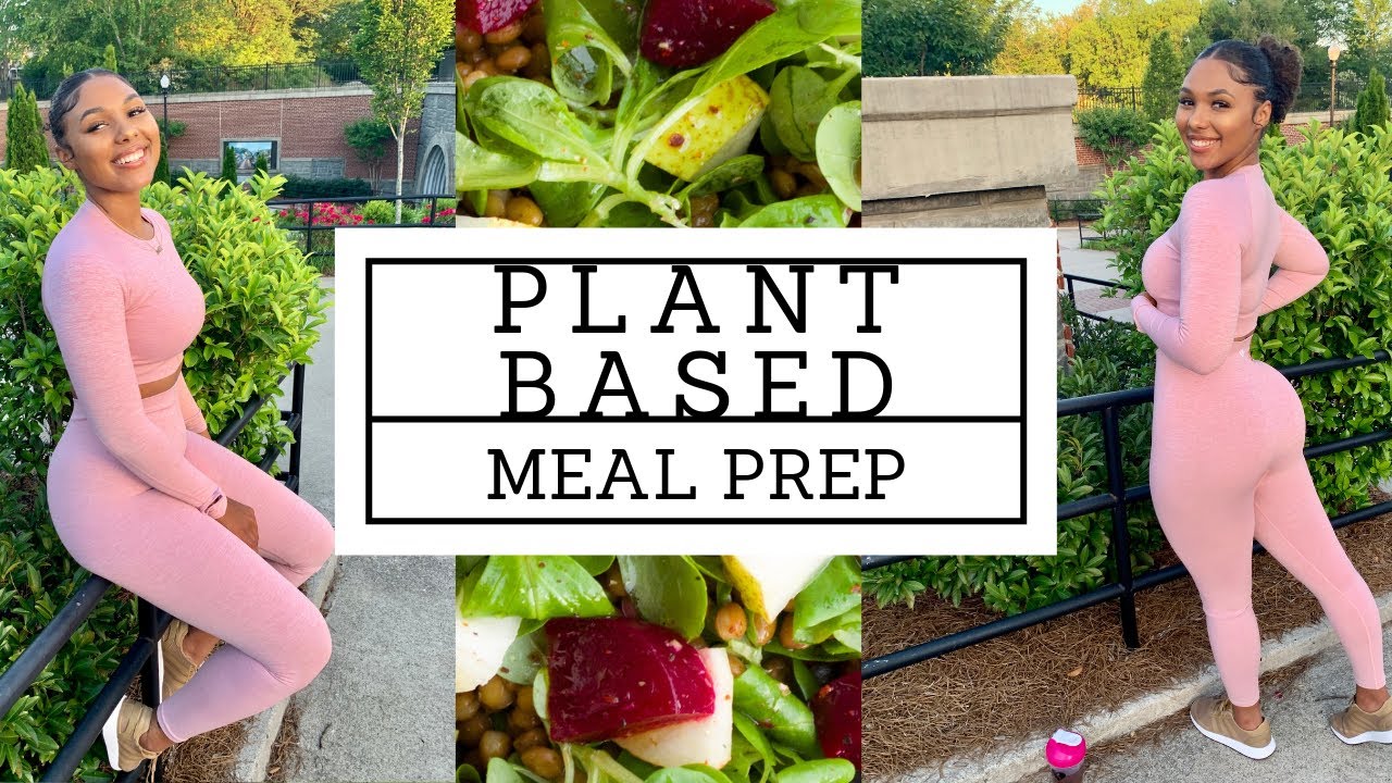 FREE Plant based/vegan meal prep for BEGINNERS!| CURVY VEGAN RECIPES