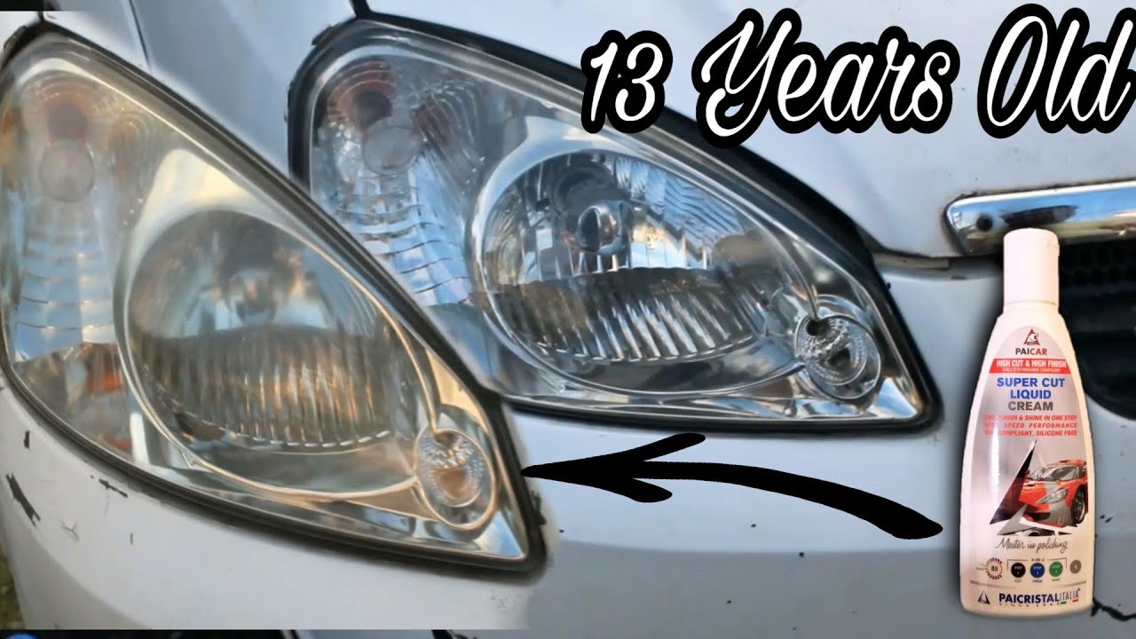 Easy Way To Clean Headlights||Headlight Restoration At Home||DIY  Cheapest Way