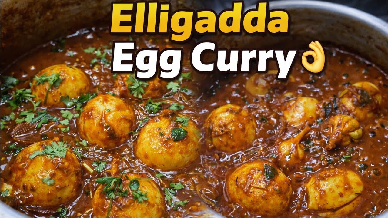 Elligadda Egg Curry 👌,