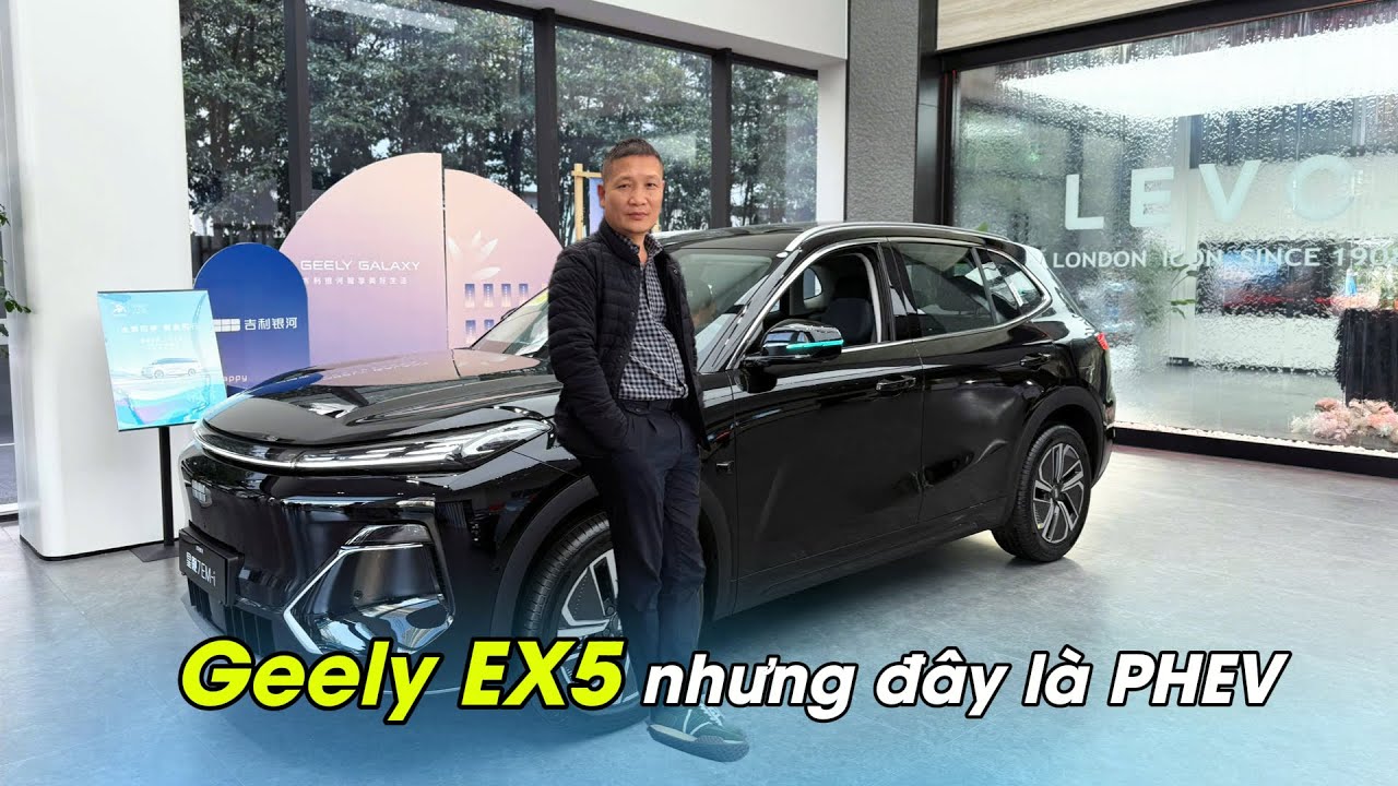 Cũng là Geely EX5 nhưng lạ lắm, vì đây là bản...PHEV cạnh tranh BYD Sealion 6, Jaecoo J7 | WhatcarVN