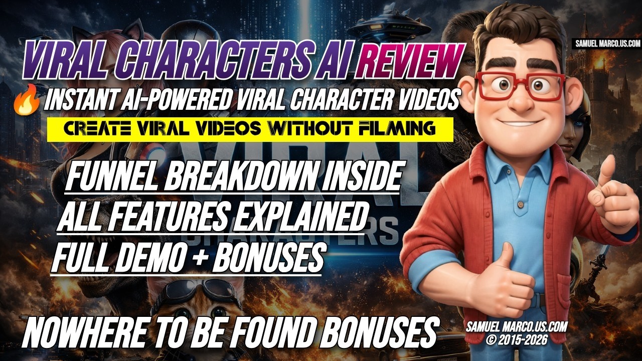 Viral Characters AI Review 🔴 VIRAL CHARACTERS AI Review + DEMO + OTO + BONUS 🔴 Viral Characters AI