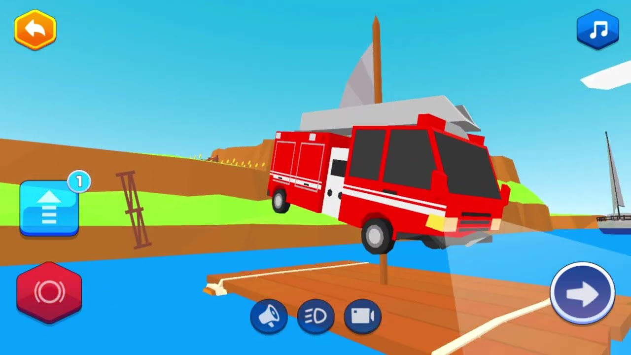 Игра City Patrol Car Driver Jump Race для Android #game #gaming