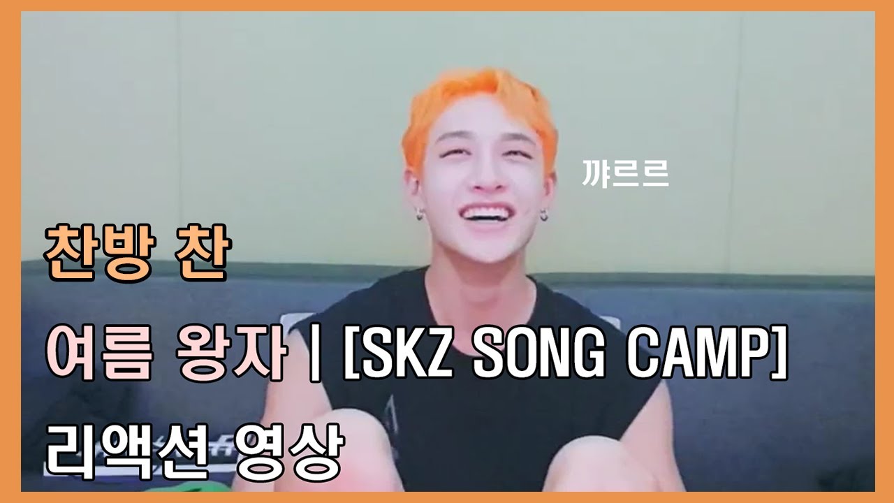 [스트레이키즈 방찬] 찬방 여름 왕자 리액션 영상