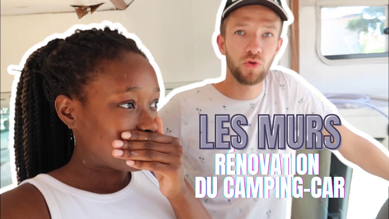 EP10. ON S'ATTAQUE AUX MURS DU CAMPING-CAR || POSE DE LAMBRIS PVC