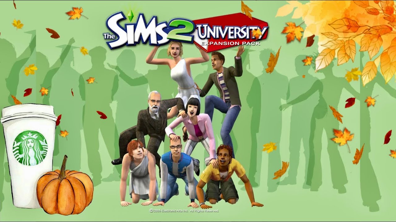 SIMS 2 УНИВЕРСИТЕТ🍁• Академия Ля Тур • Первокурсница Рокси и её первые серьёзные отношения