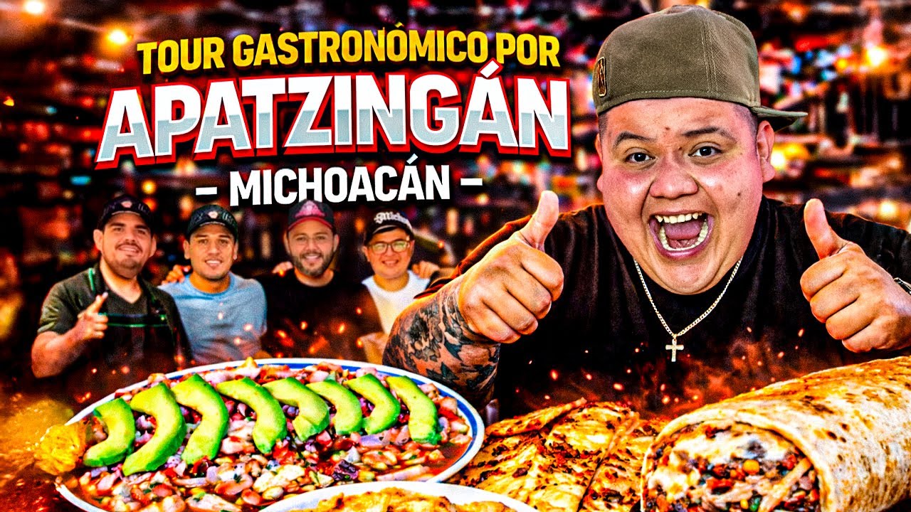¡Así se come en TIERRA CALIENTE! 🌮 TOUR CON PATRÓN NETO POR APATZINGÁN - Oscar Baby Face