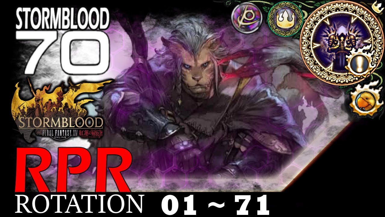 Endwalker Reaper 01 - 71 Rotation