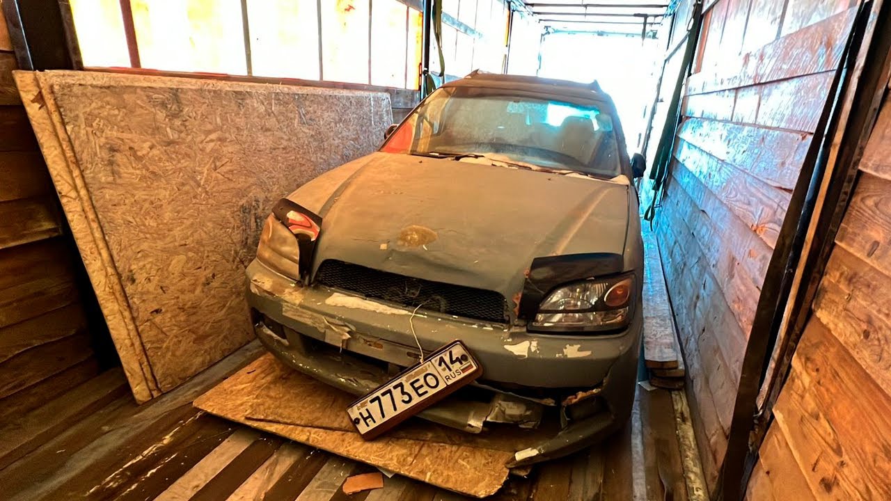 Оживление мертвеца! Купили Subaru Legacy за 70к в Якутии 😱