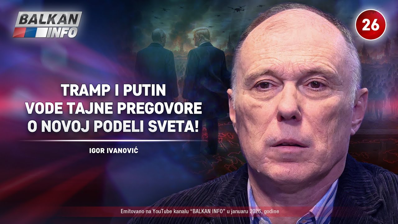 WYWIAD: Igor Ivanović &ndash; Trump i Putin prowadzą tajne negocjacje w sprawie nowego podziału świata! (06.02.2026)