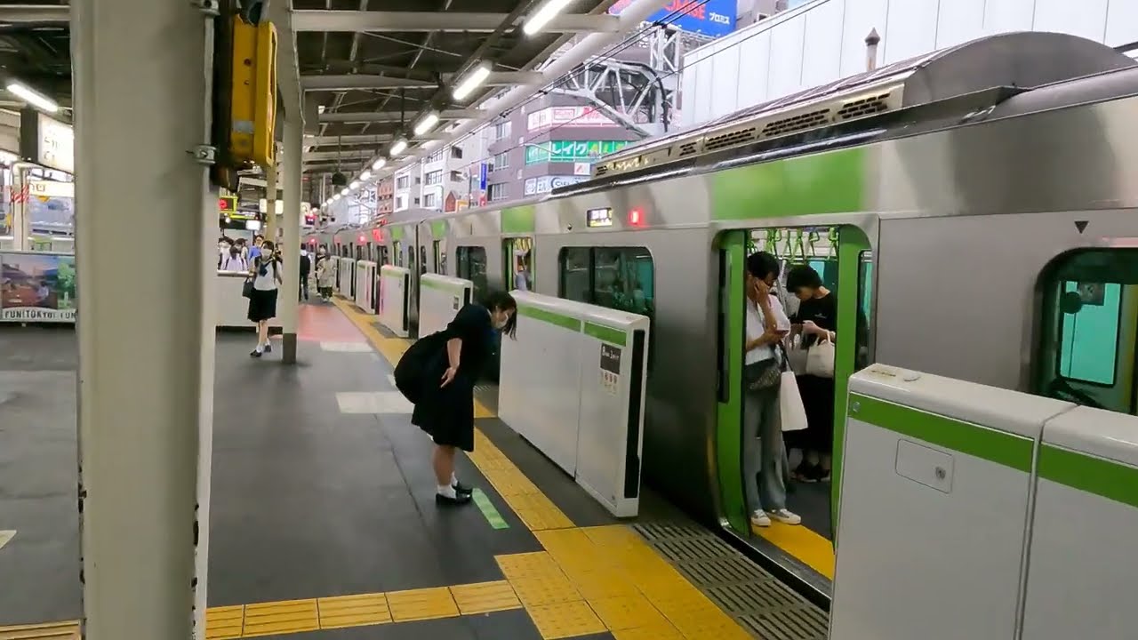 Gotanda Station JY23 | JR Yamanote Line Walks | Tokyo Exploration | Japan 4K ASMR