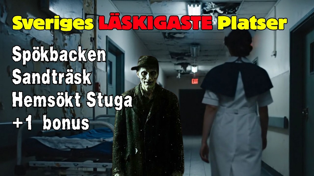 Sveriges l&auml;skigaste platser - Sandtr&auml;sk Sanatorium, Sp&ouml;kbacken i Lule&aring;, Hems&ouml;kta stugan + 1 bonus