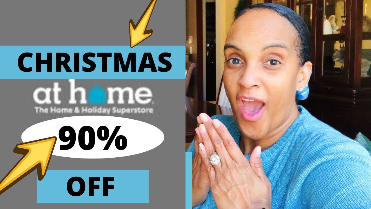RUN! 90% OFF AND MORE AT HOME CHRISTMAS SALE!