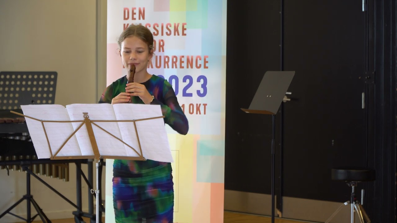 G. Ph. Telemann - Sonata G-minor - Adagio & Vivace - Performed by Xenia Stilund Nielsen - Recorder