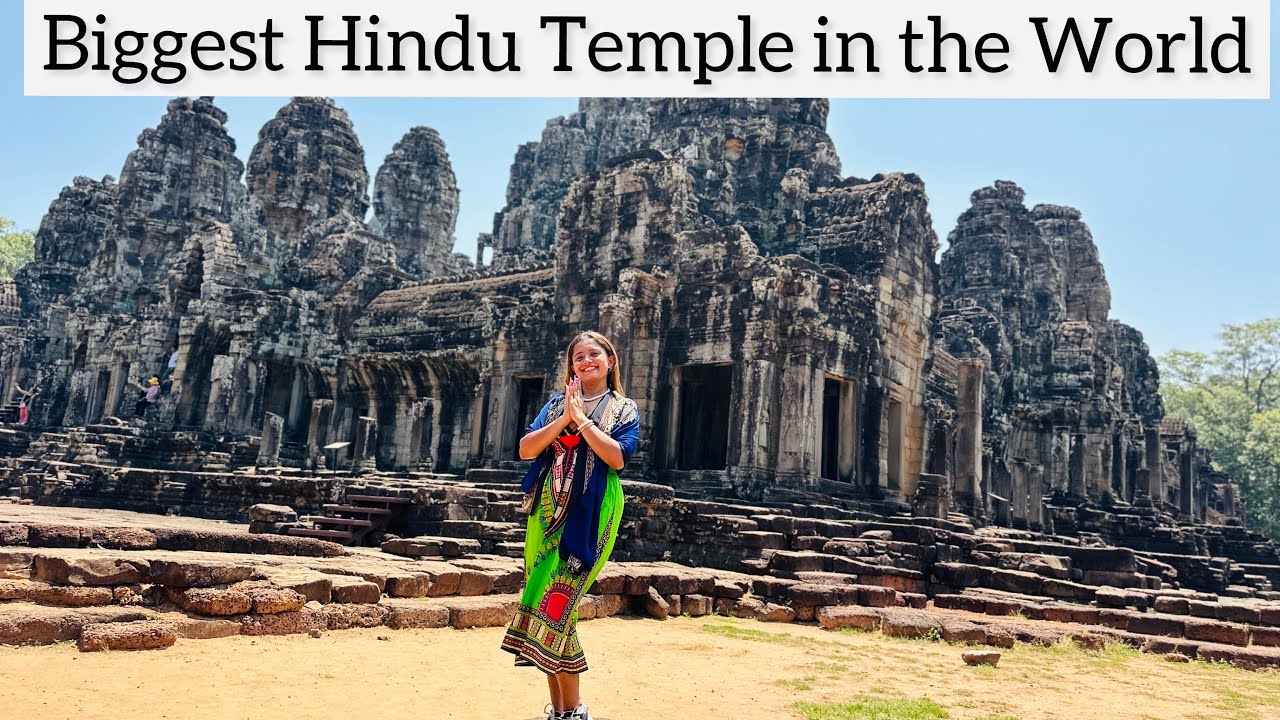 Angkor Wat Temple Cambodia | Biggest and Oldest Hindu Temple in the World in Siam Reap