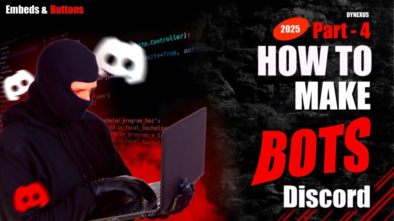 How to Use Embeds & Buttons in Discord Bot (Python 2025) | Interactive UI with discord.py!