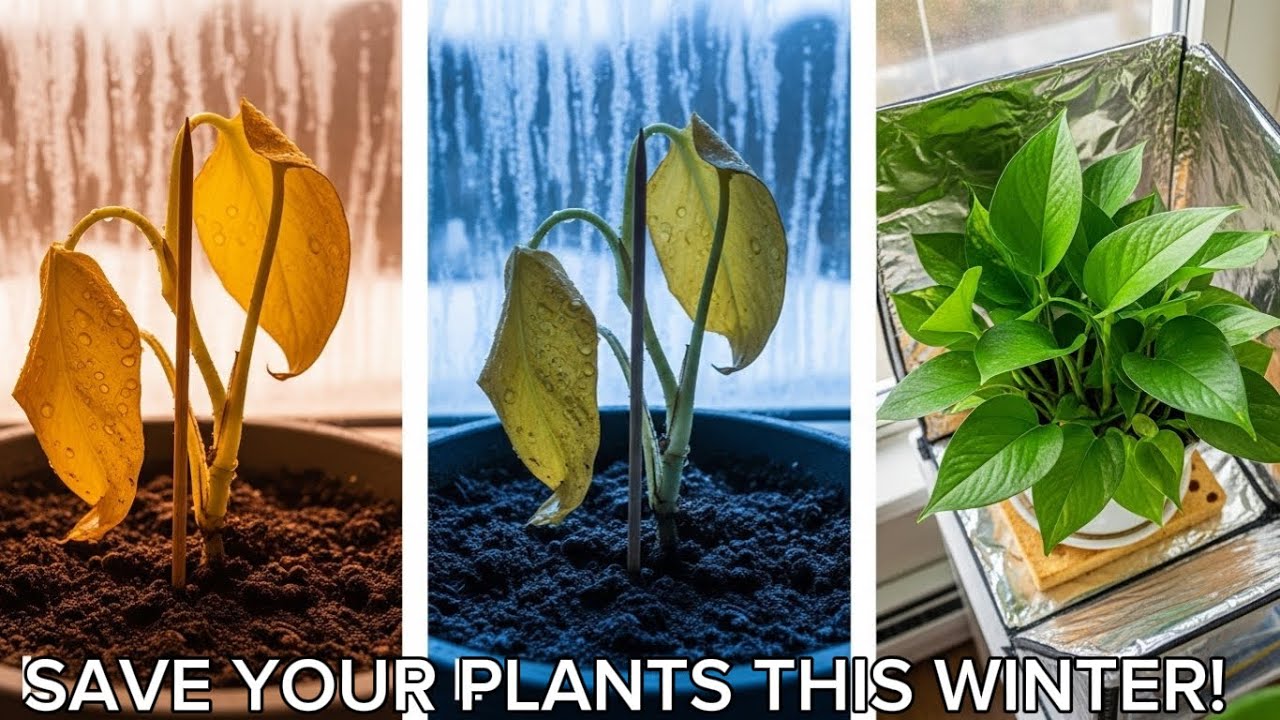 Прекратите губить свои зимние растения! 7 способов решения проблемы за доллар, которые действител...